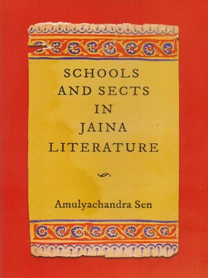 cover image of Schools and Sects in Jaina Literature